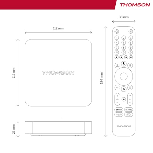 Thomson 4K Streaming Stick 140UK – Google TV