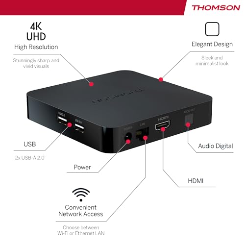 Thomson 4K Streaming Stick 140UK – Google TV