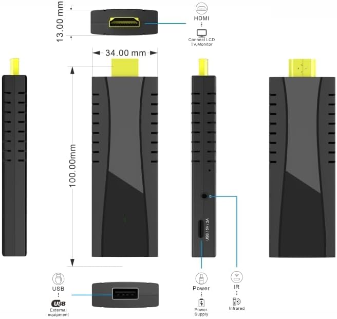 Boxput Q3 Max 4K TV Stick – Android 11