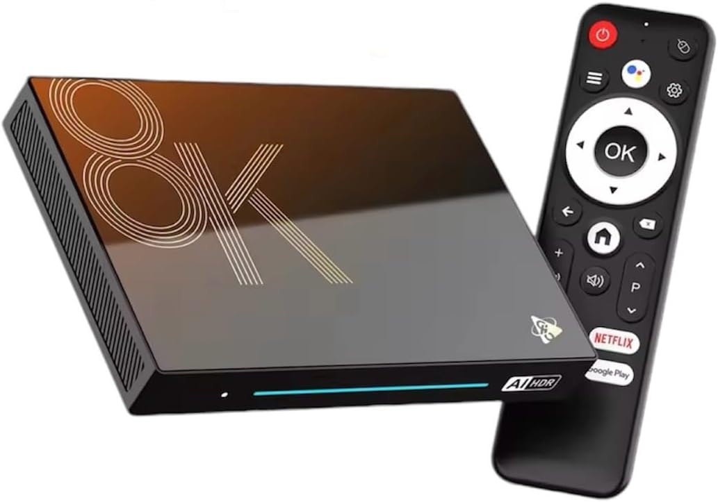 H96 Max M9S 8K TV Box – Android 14
