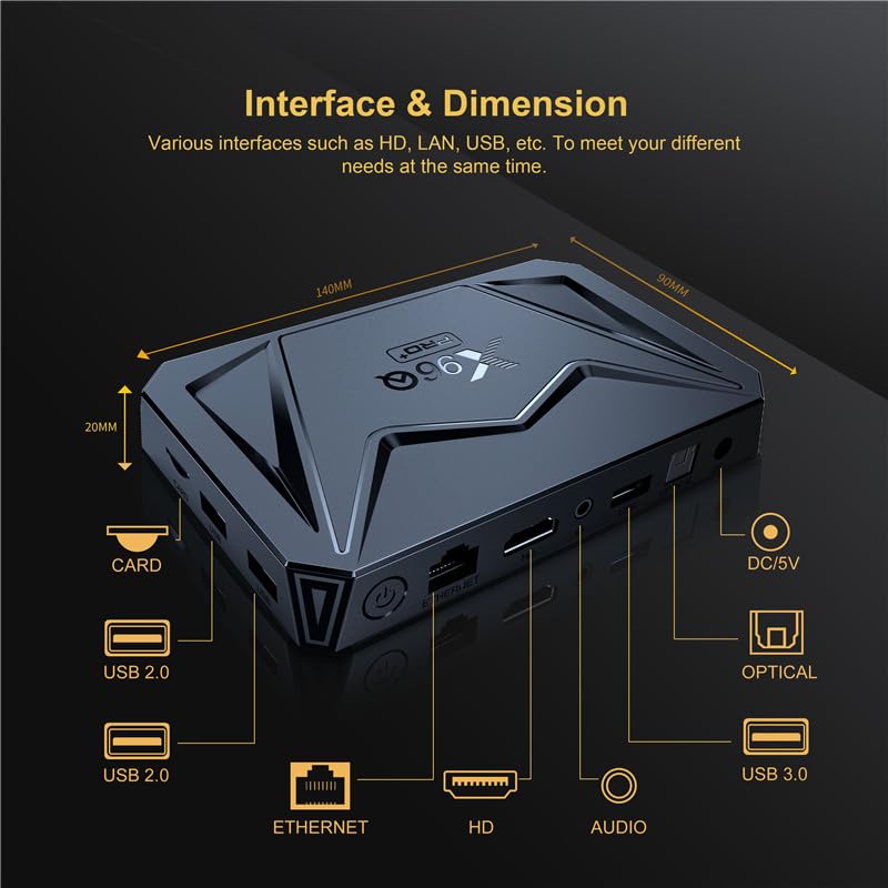 Chrox H728 TV Box - Android 14