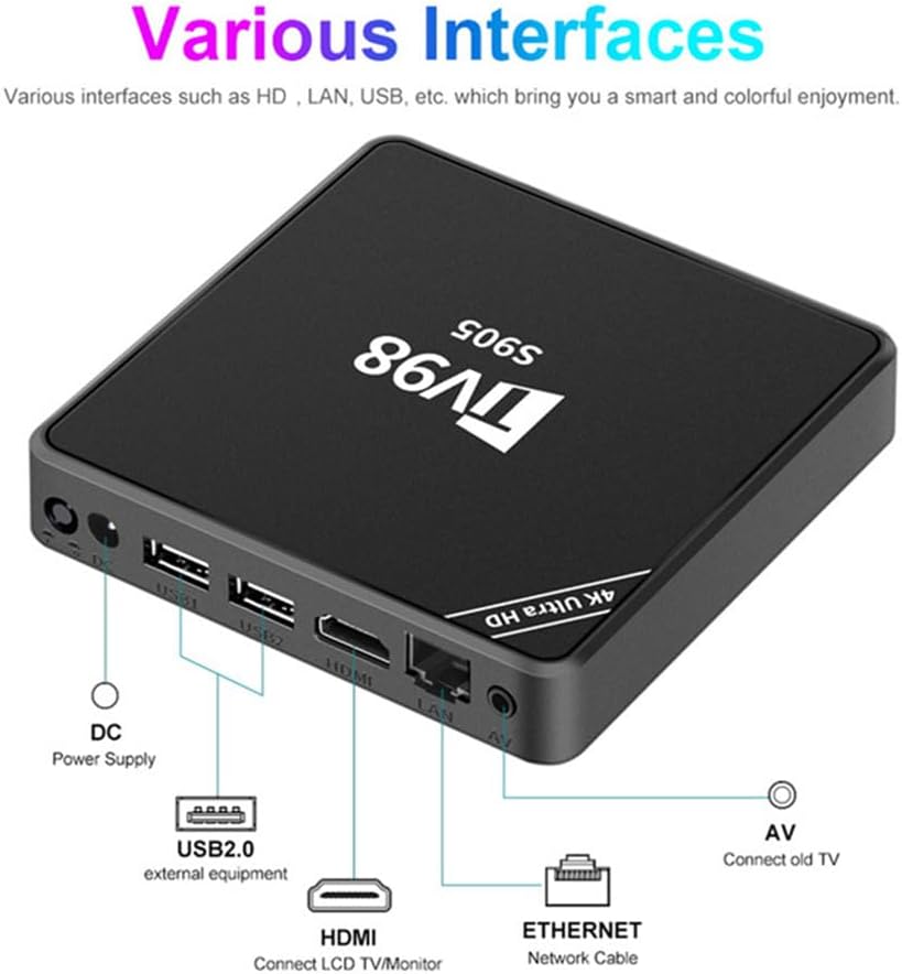 Aiciyimo TV98 4K TV Box –  Android 12