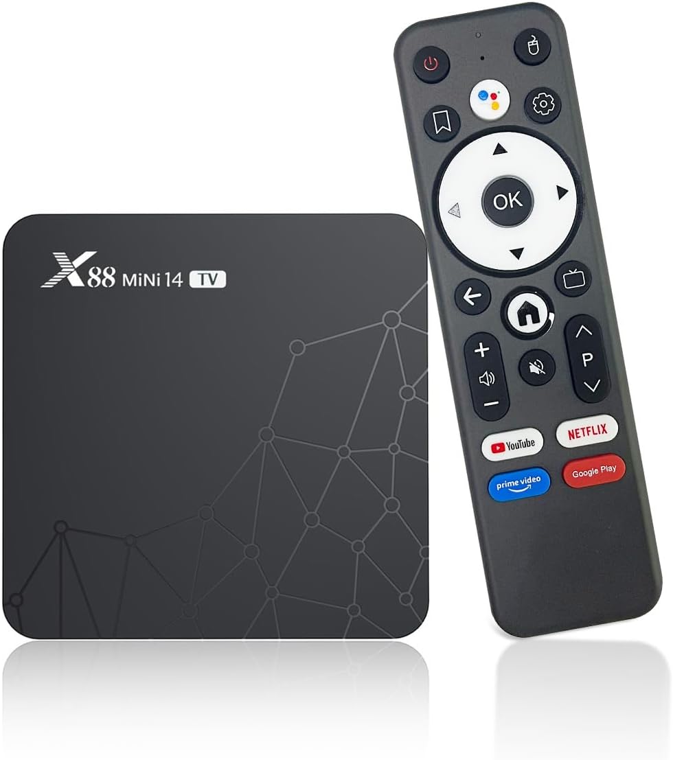 Sidiwen 4K TV Box – Android 14
