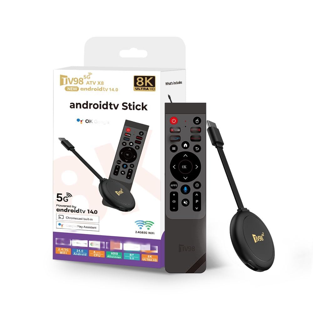 Szseynmy TV Stick 4K (Model A) – Android 14