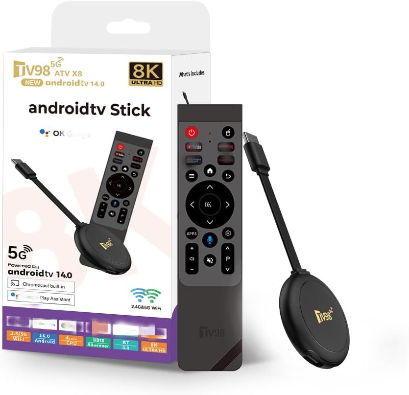 OraTrade Smart 8K TV Stick – Android 14.1
