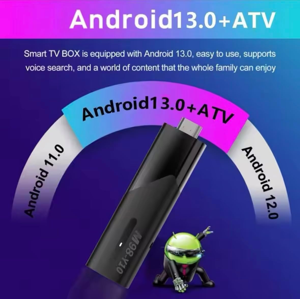 Y10 4K TV Stick - Android 13