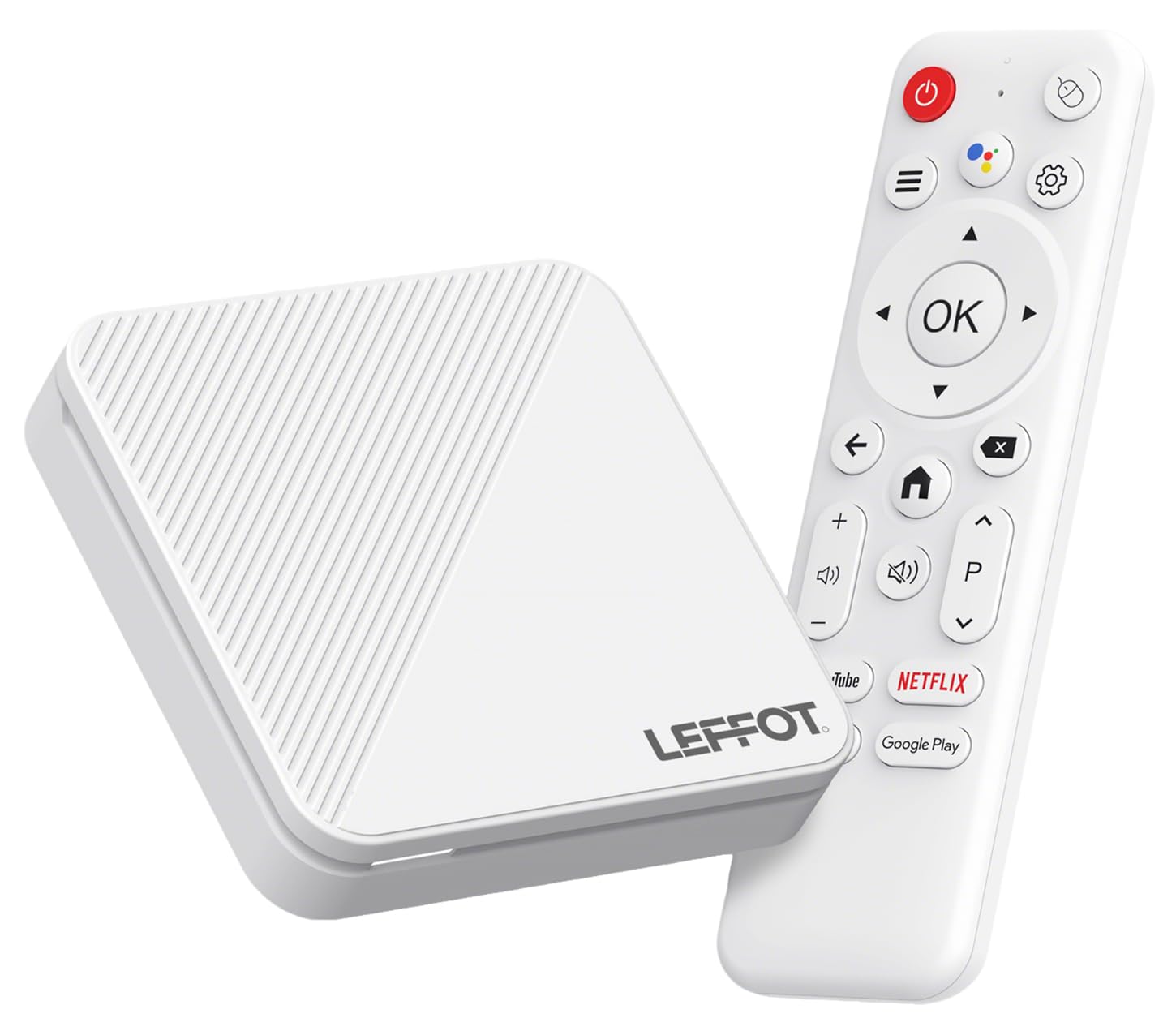 Leffot H313 4K TV Box – Android 14