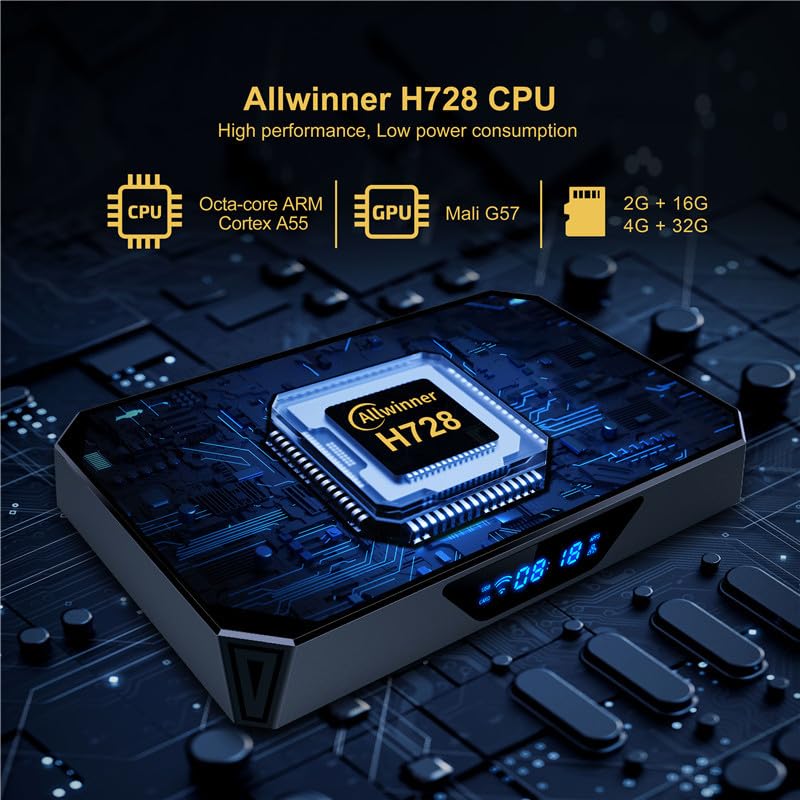 Chrox H728 TV Box - Android 14