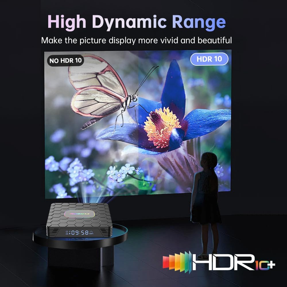 Dulmssxy R69MAX 8K TV Box – Android 14