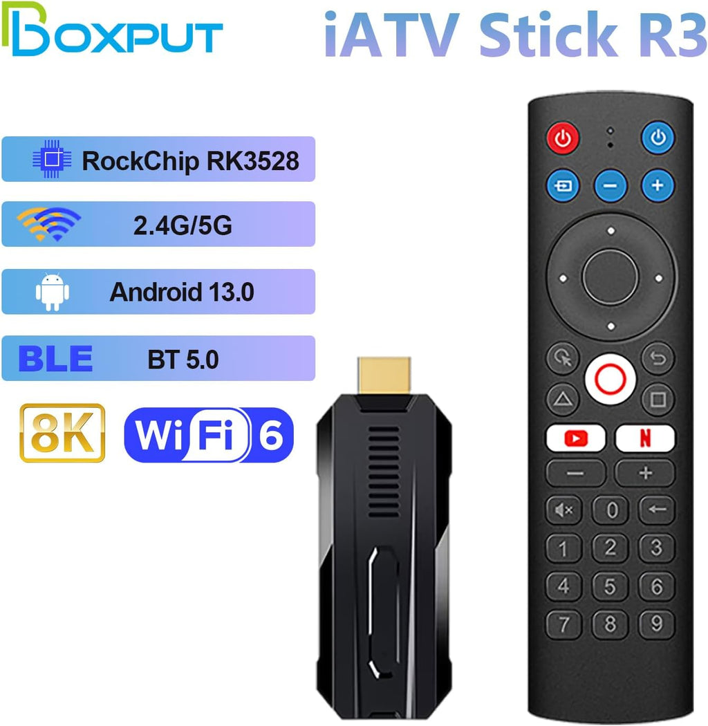 Boxput R3 TV Stick 8K - Android 13