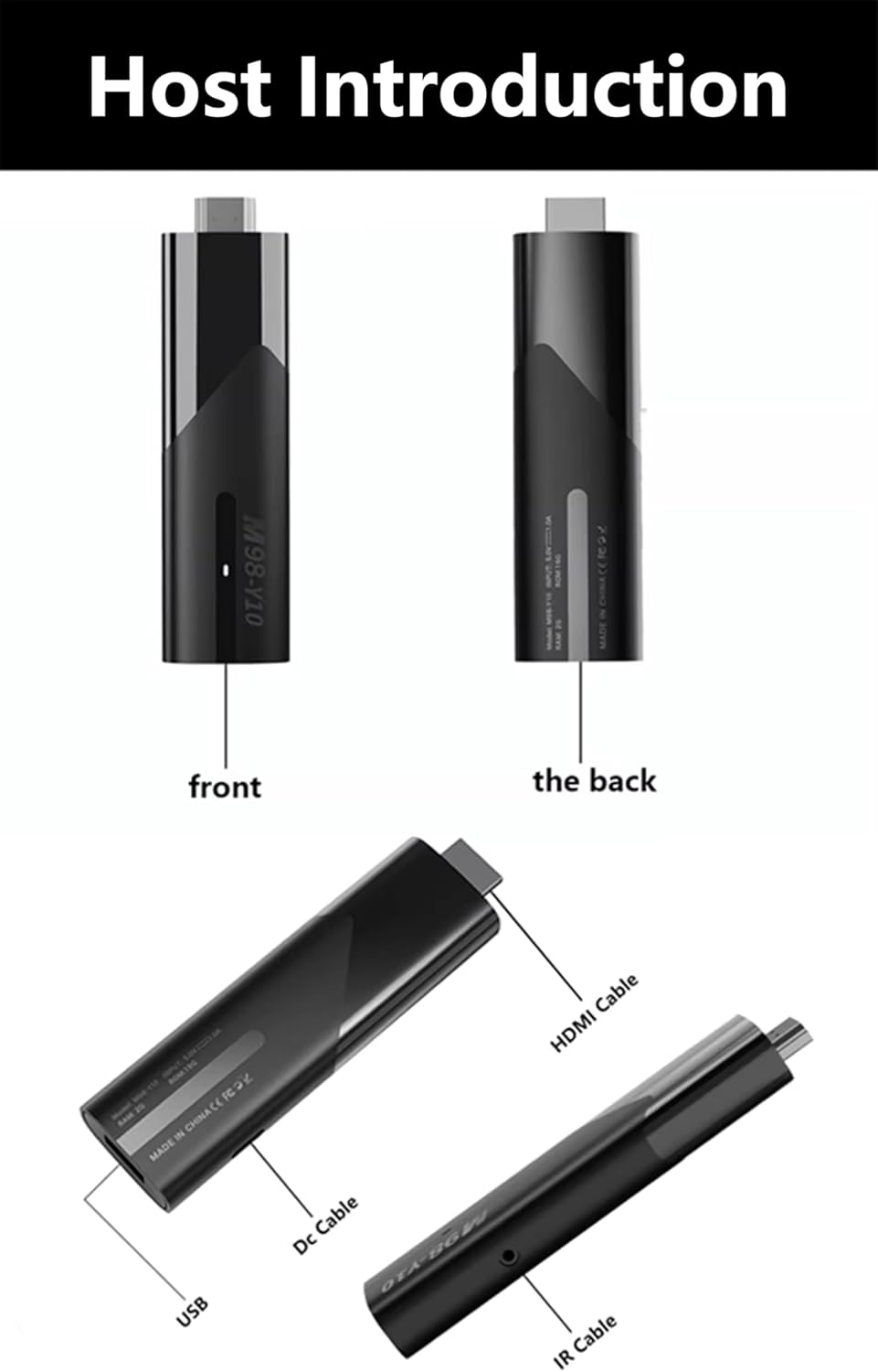 Y10 4K TV Stick - Android 13