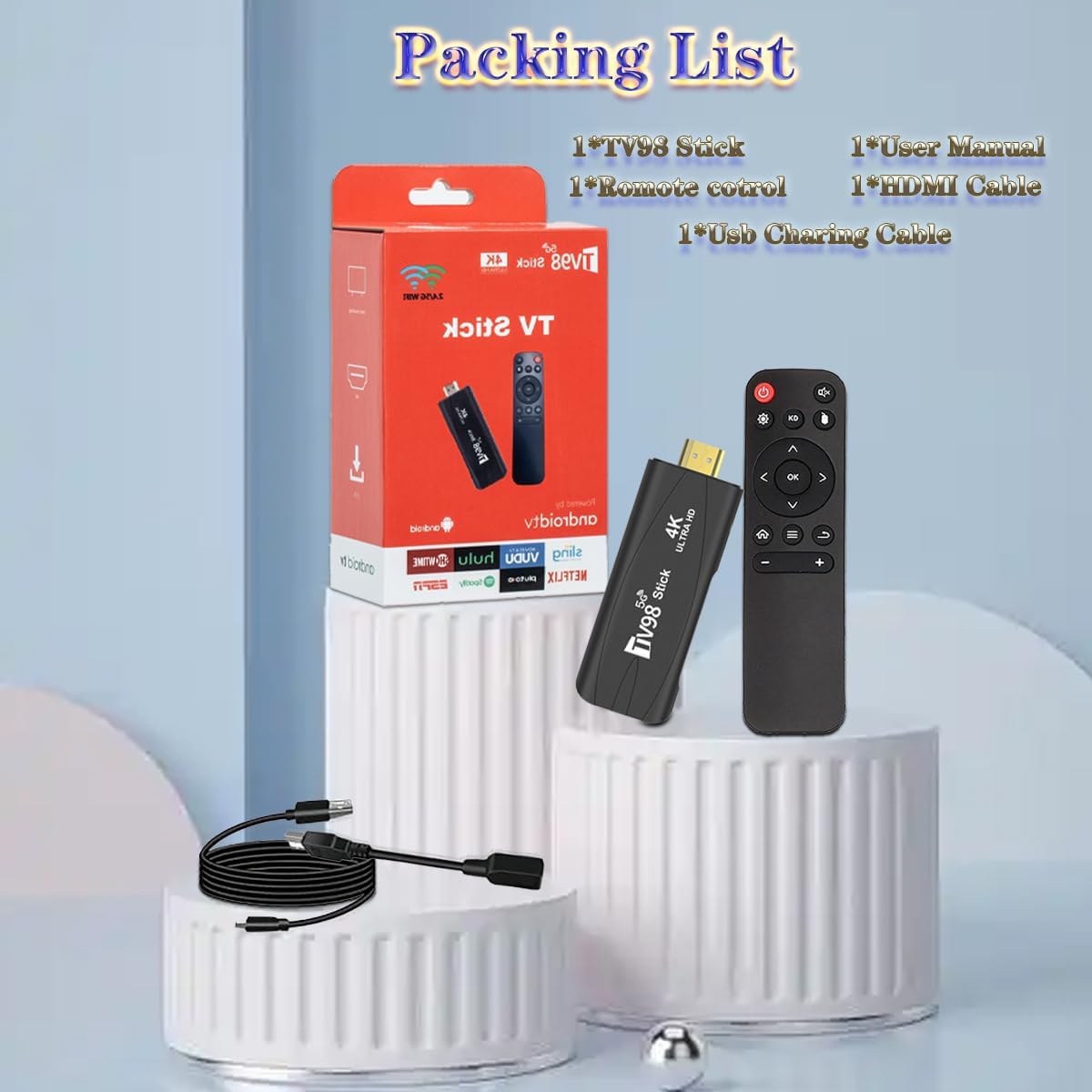 NaiTerpol  4K TV Stick – Android 12.1