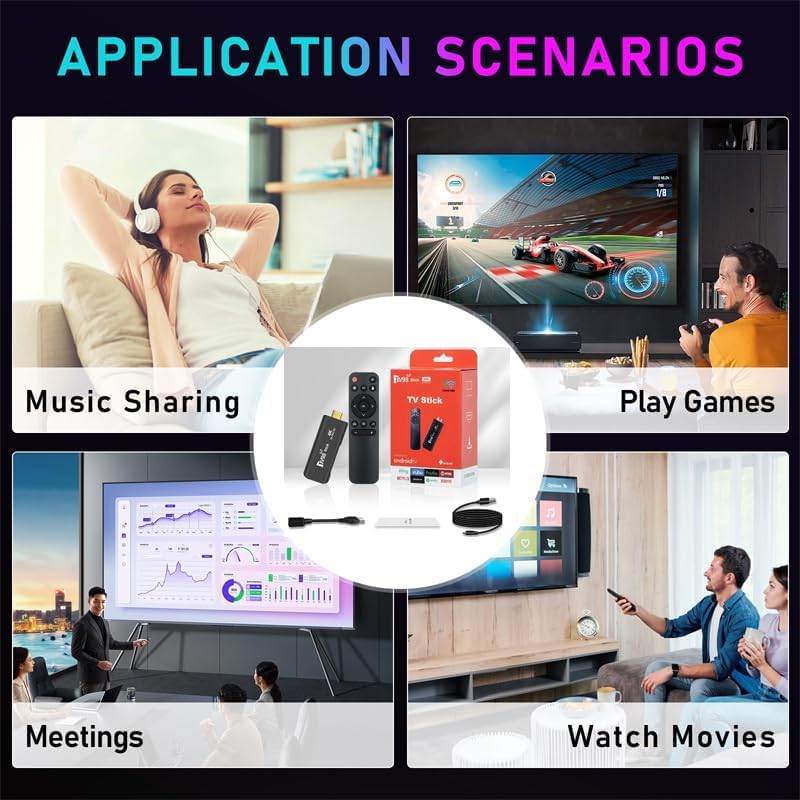 Szseynmy 4K TV Stick – Android 12.0