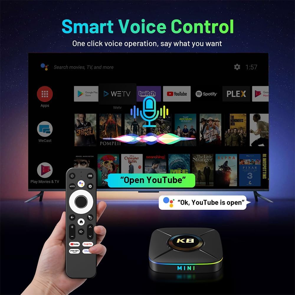 Addcolor HK1 TV Box – Android 14