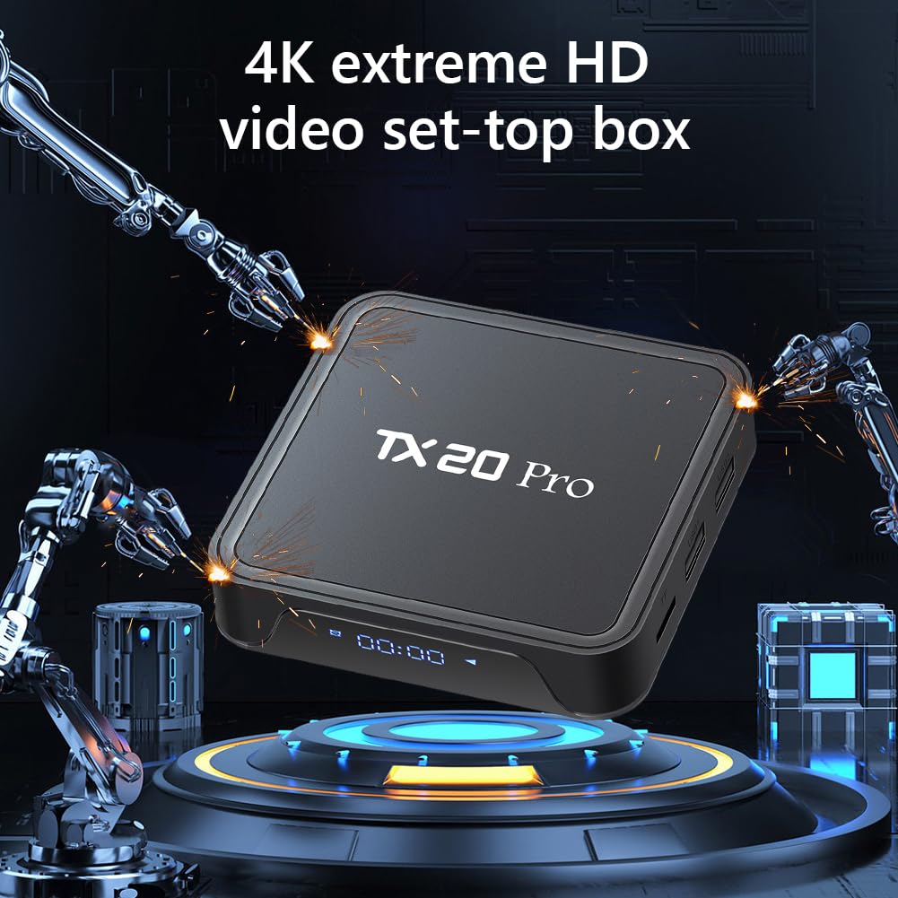 Pufei TX20 Pro Smart TV Box - Android 15