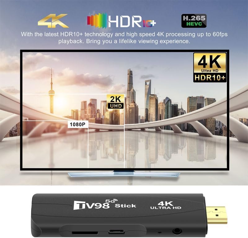 Szseynmy 4K TV Stick - Android 12