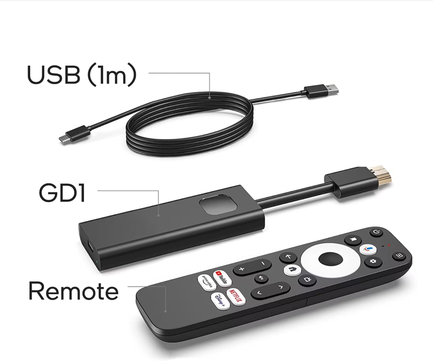 Orbsmart GD1 4K TV Stick – Android 14