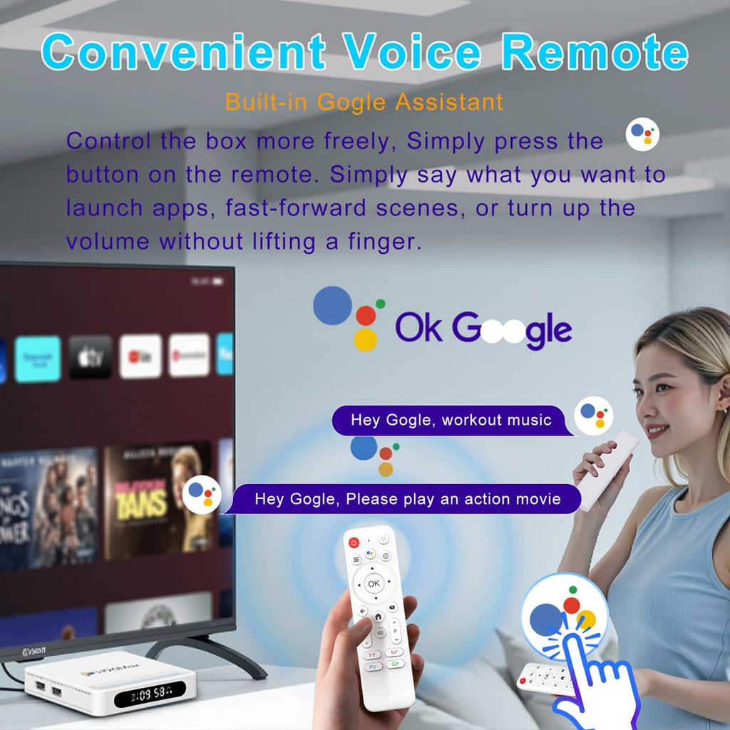 Leffot H618 Plus Android TV Box – Android 14