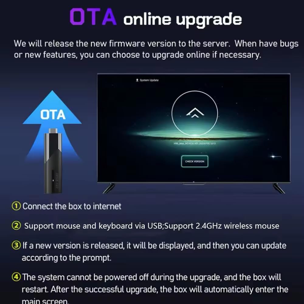 Y10 4K TV Stick - Android 13