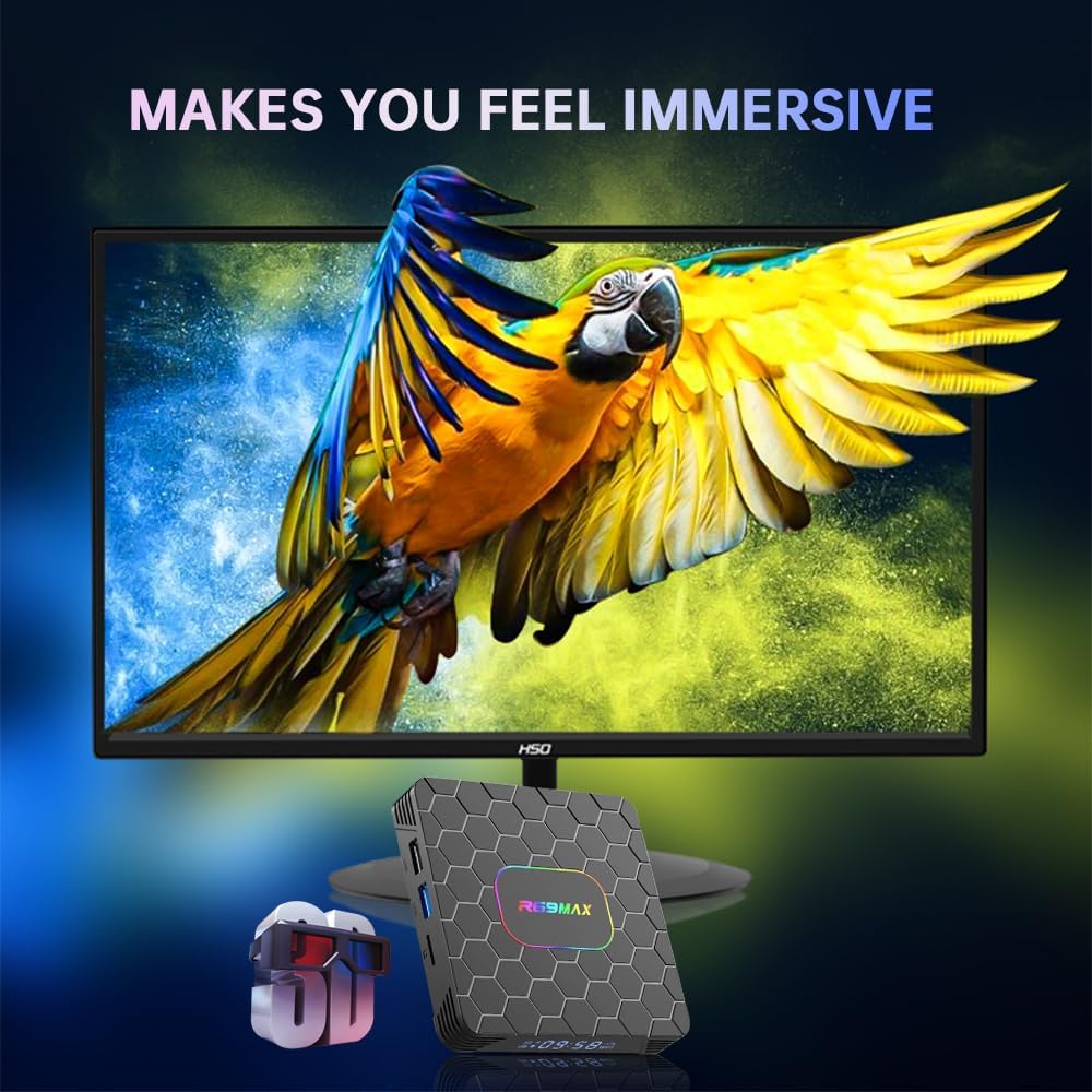 Dulmssxy R69MAX 8K TV Box – Android 14