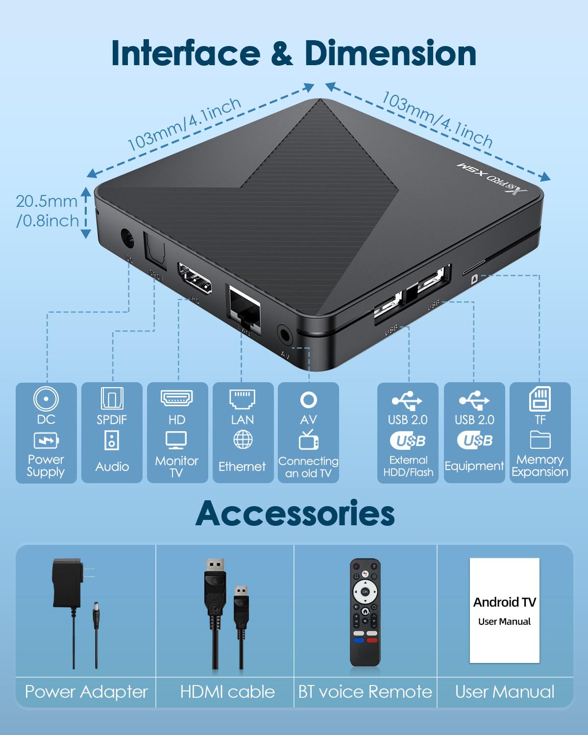 BL 4K TV Box 2025 Edition – Android 14