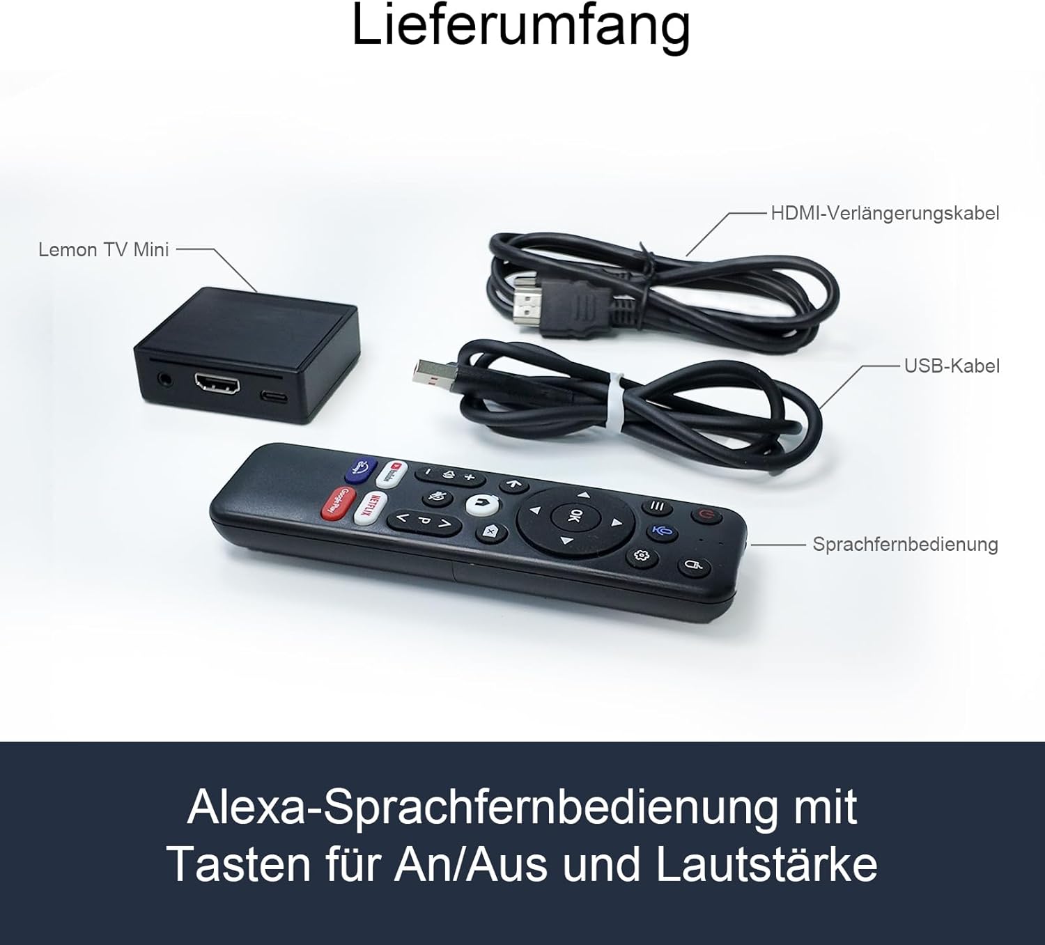 Boxput Lemon TV Mini TV Box – Android 12.0