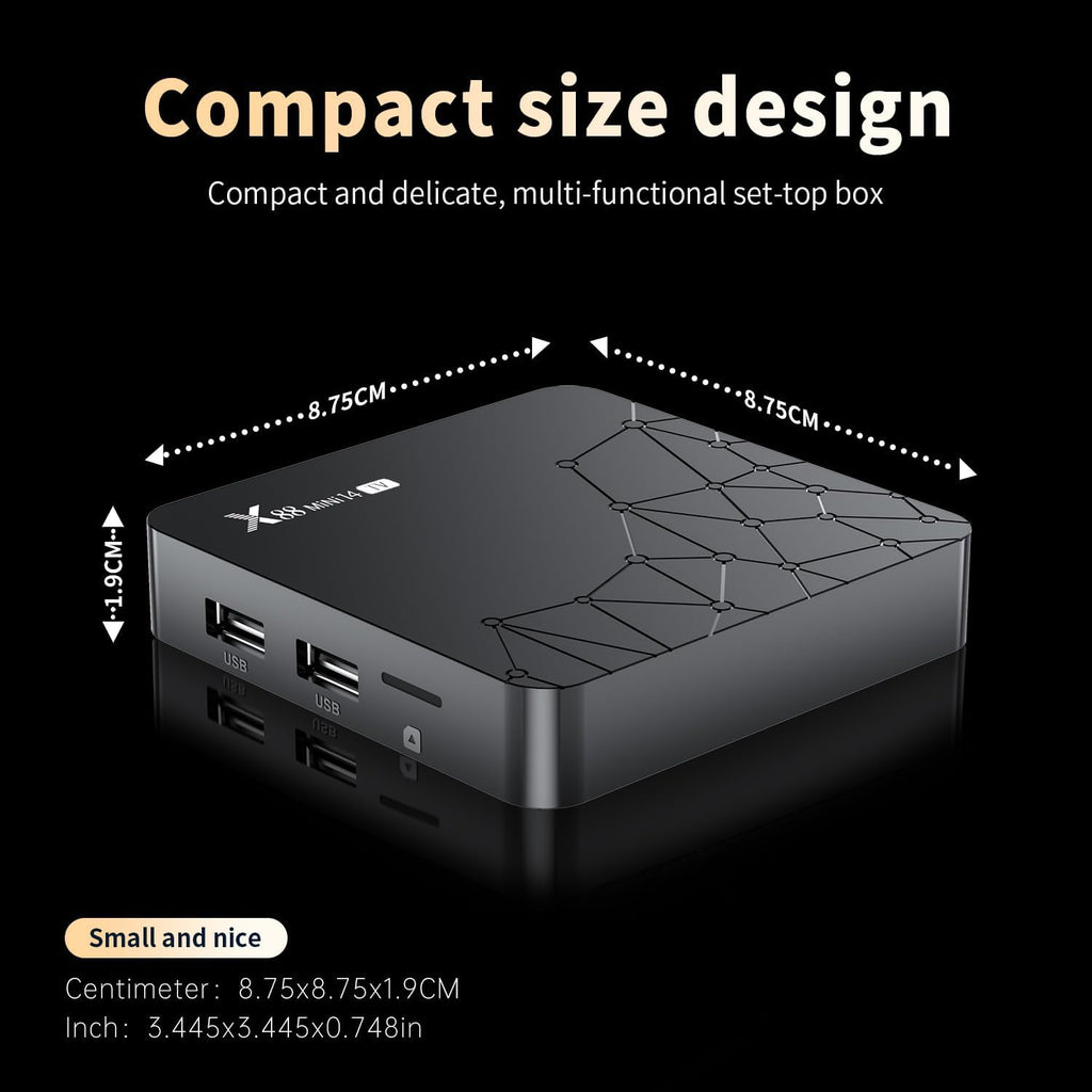 Dulmssxy X14 Mini 8K TV Box – Android 14