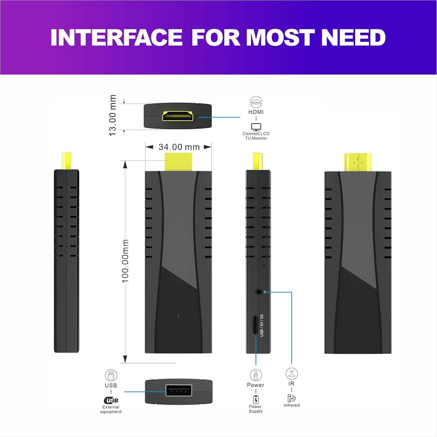 Boxput Q3 Max 4K TV Stick – Android 11