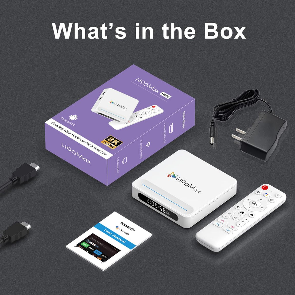 Leffot H618 Plus Android TV Box – Android 14