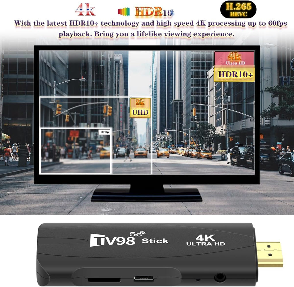 NaiTerpol  4K TV Stick – Android 12.1