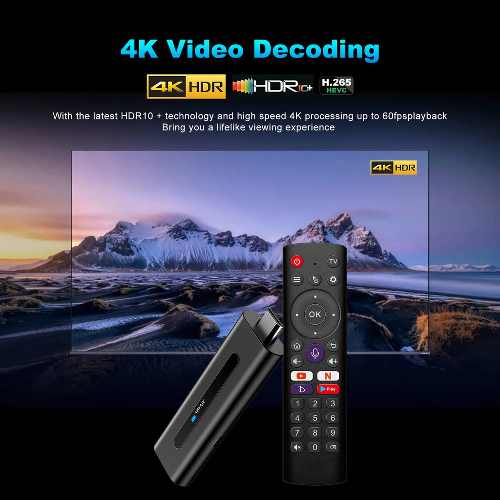 Szseynmy 4K TV Stick – Android 12.1