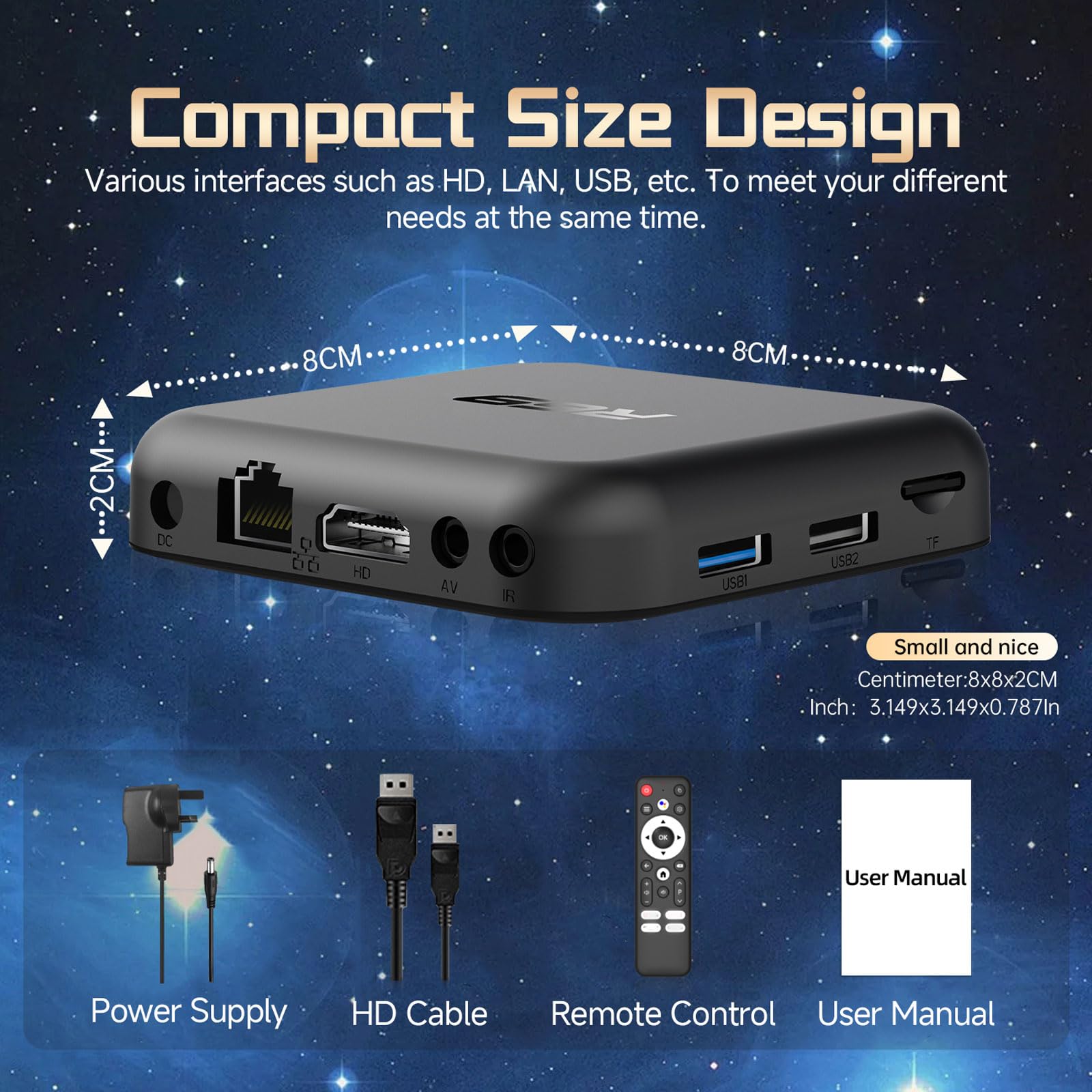 BL 4K TV Box – Android 14