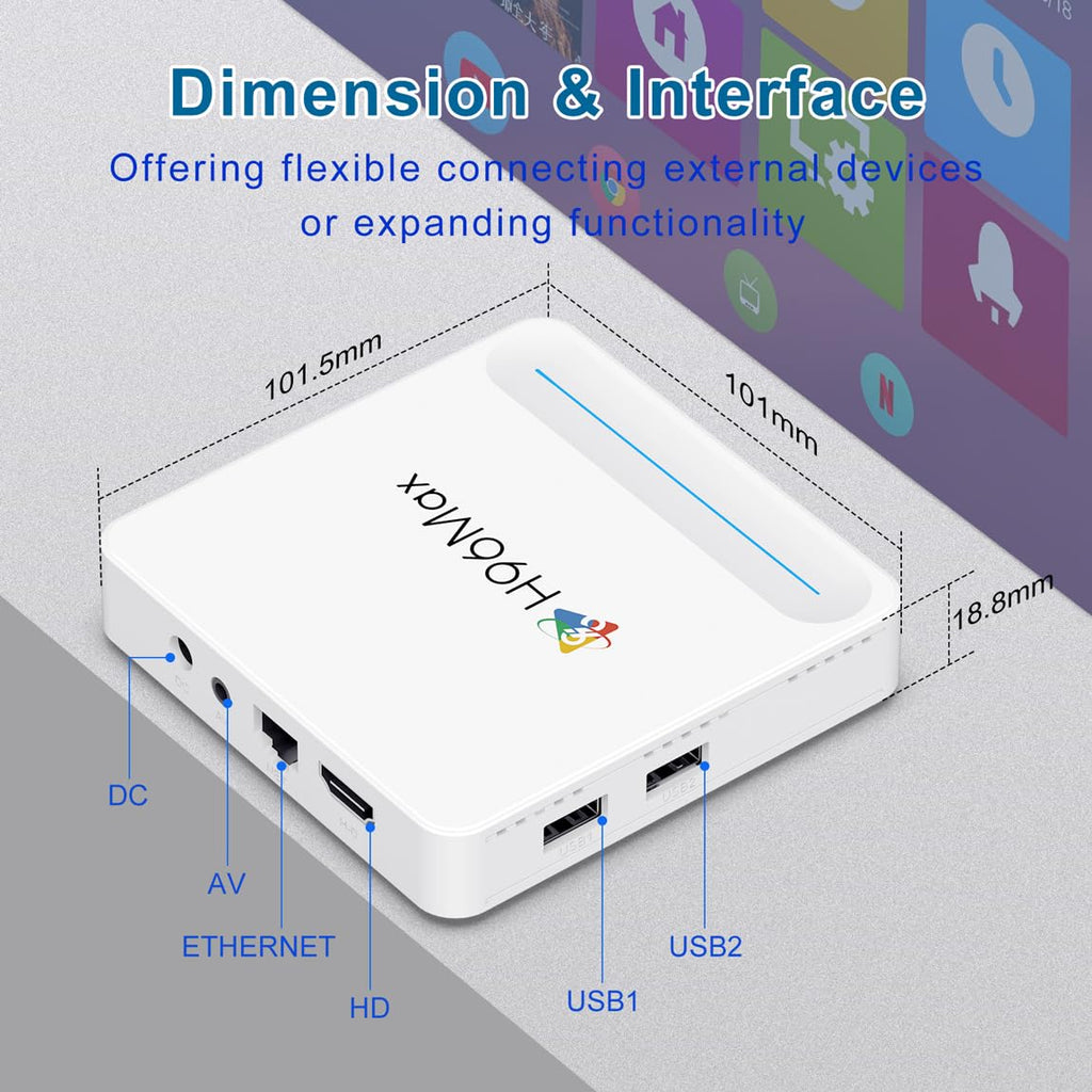 Leffot H618 Plus Android TV Box – Android 14