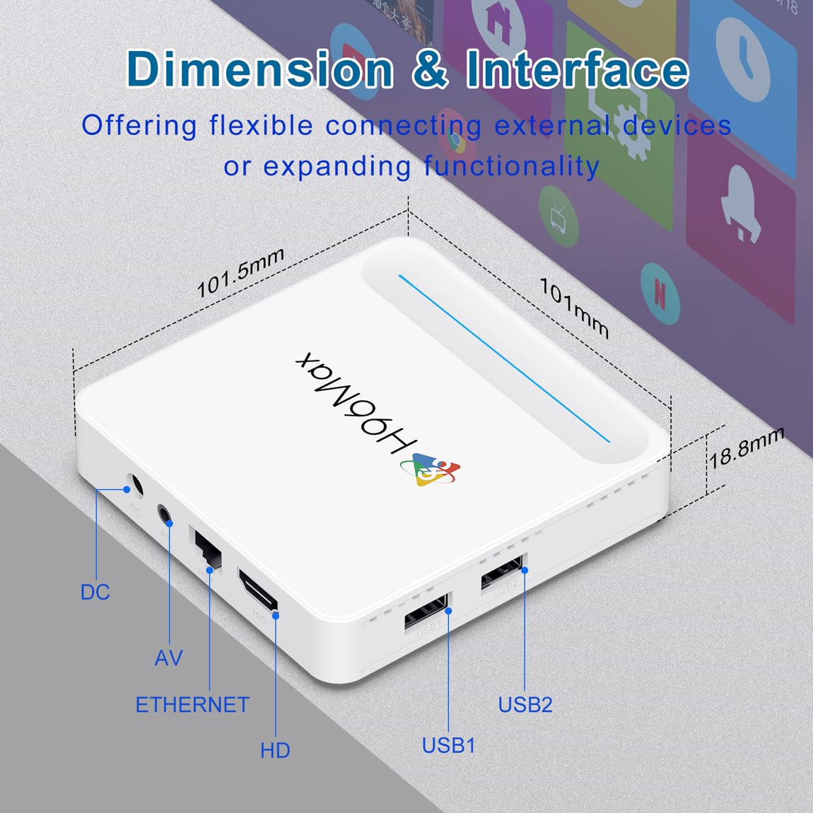 Leffot H618 Plus Android TV Box – Android 14