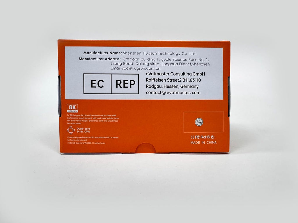 Sidiwen 4K TV Box – Android 14