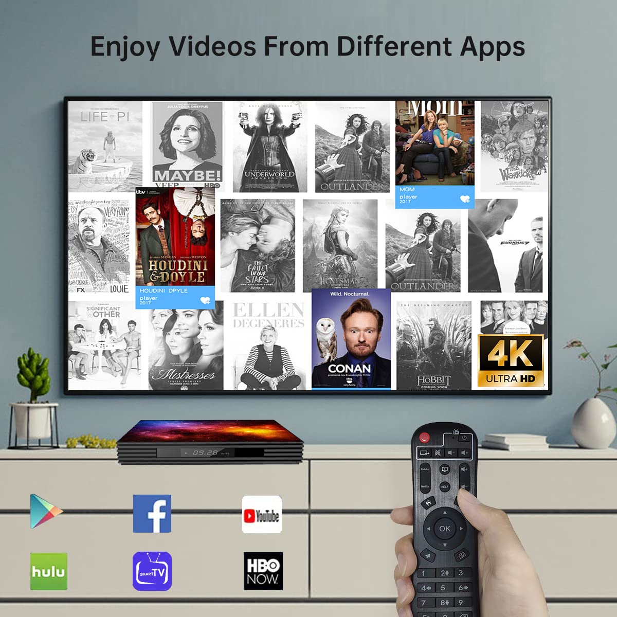 Pinstone W2 TV Box - Android 12