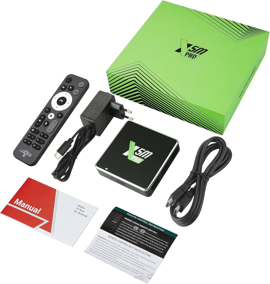 Ugoos X5m Pro 4K TV Box – Android 14