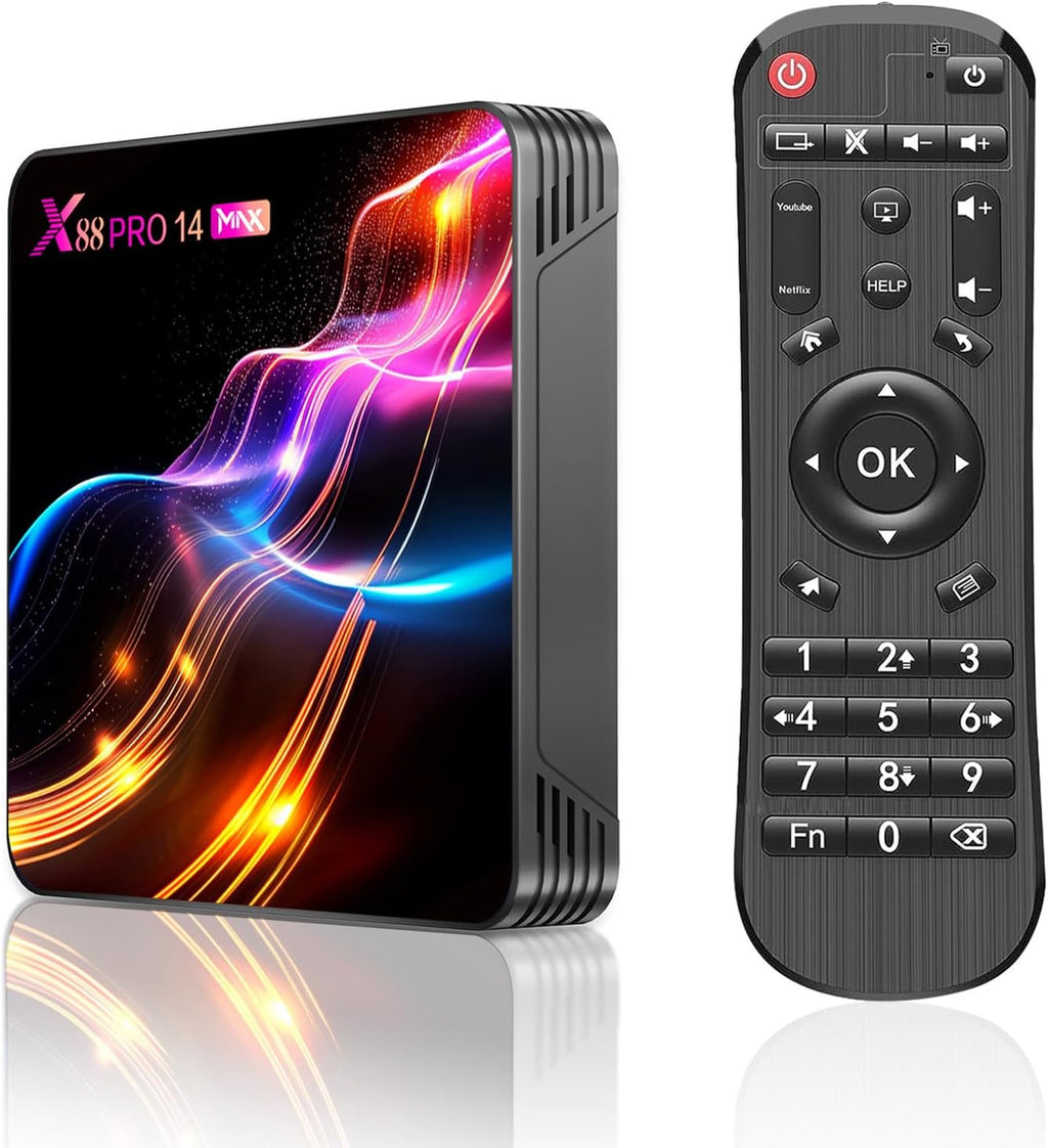 Dulmssxy X14 Max TV Box - Android 14