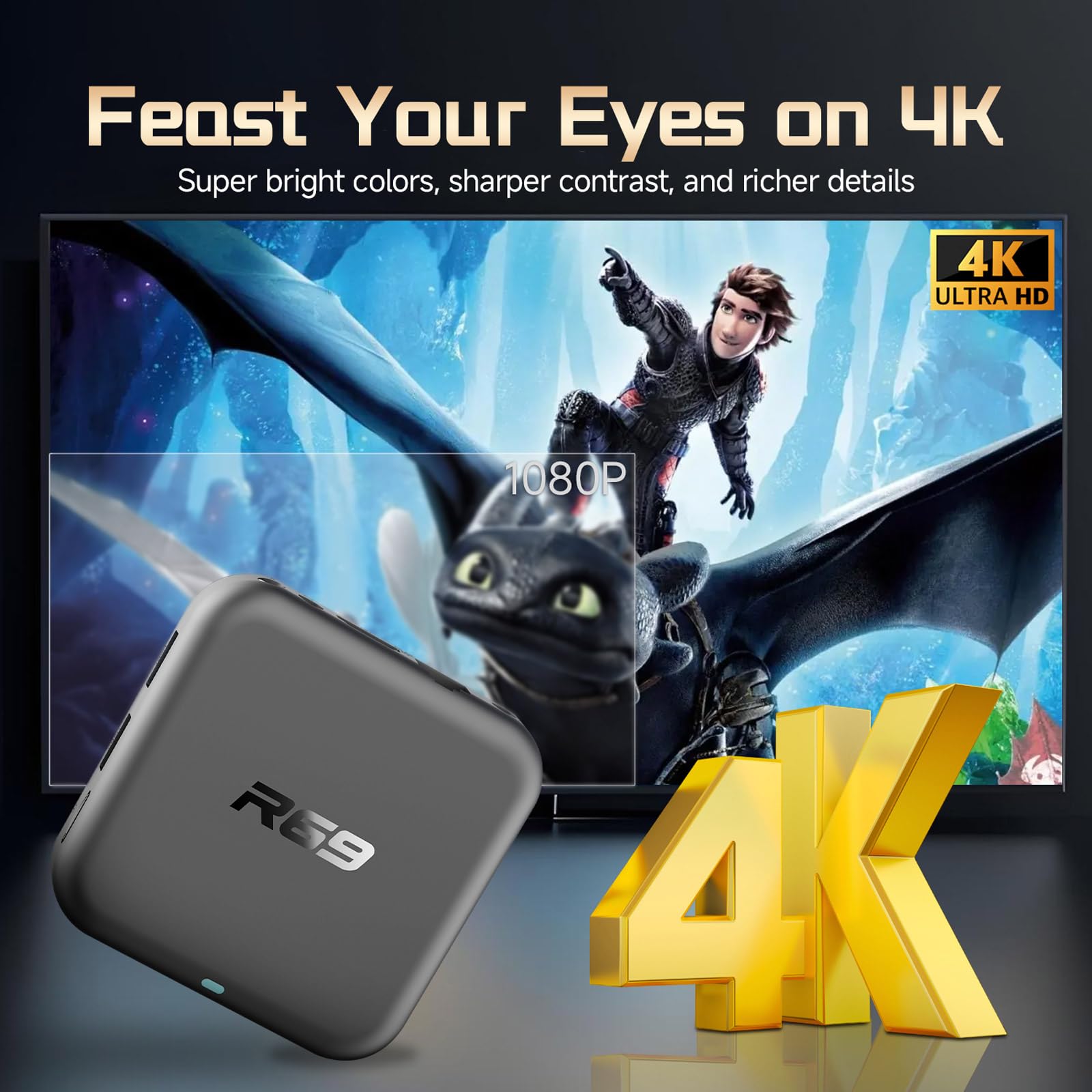 BL 4K TV Box – Android 14