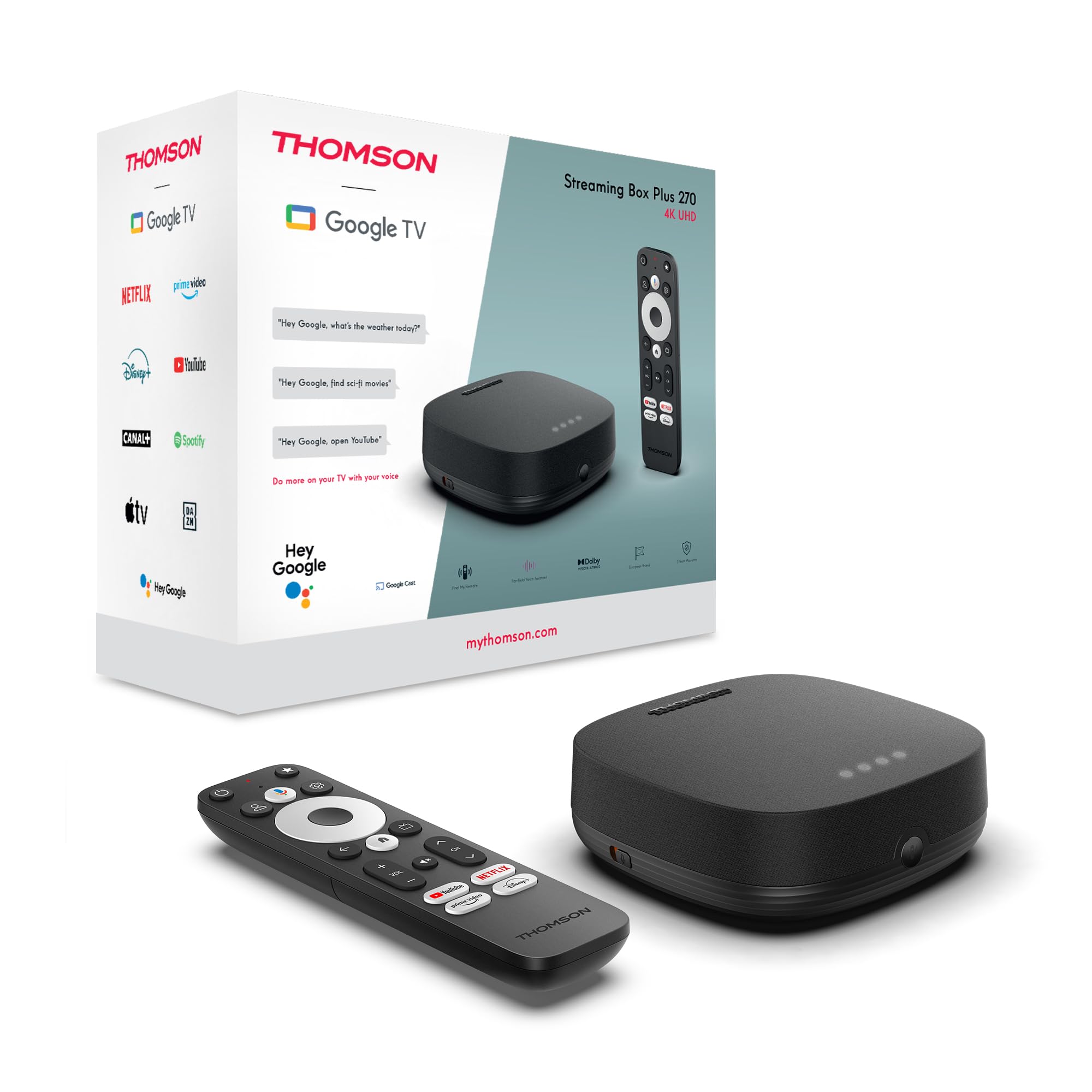 Thomson 4K Streaming Stick 140UK – Google TV