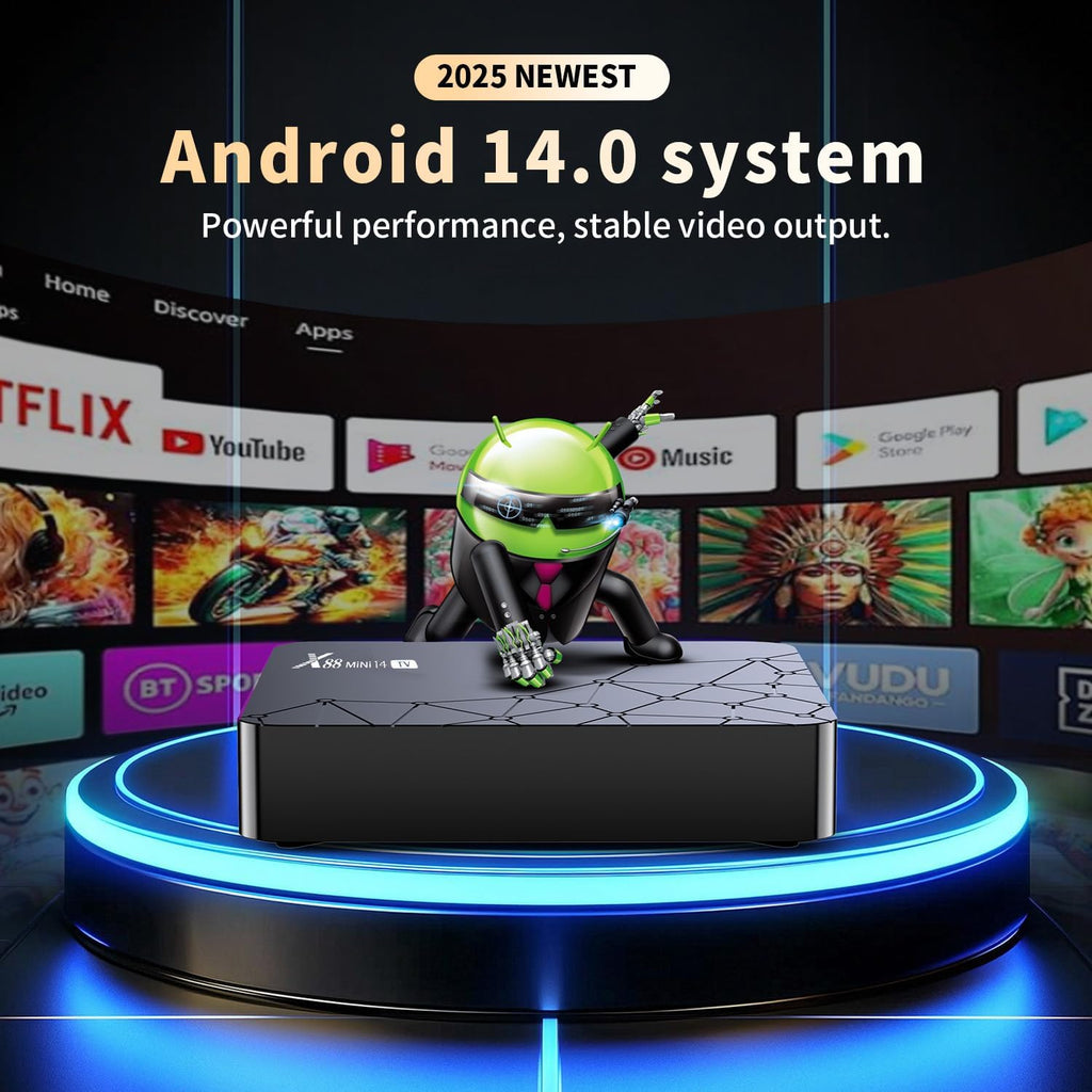 Dulmssxy X14 Mini 8K TV Box – Android 14