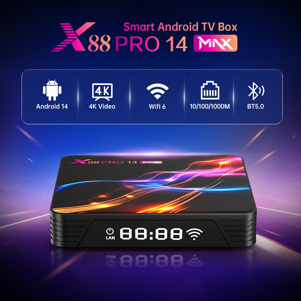 Dulmssxy X14 Max TV Box - Android 14