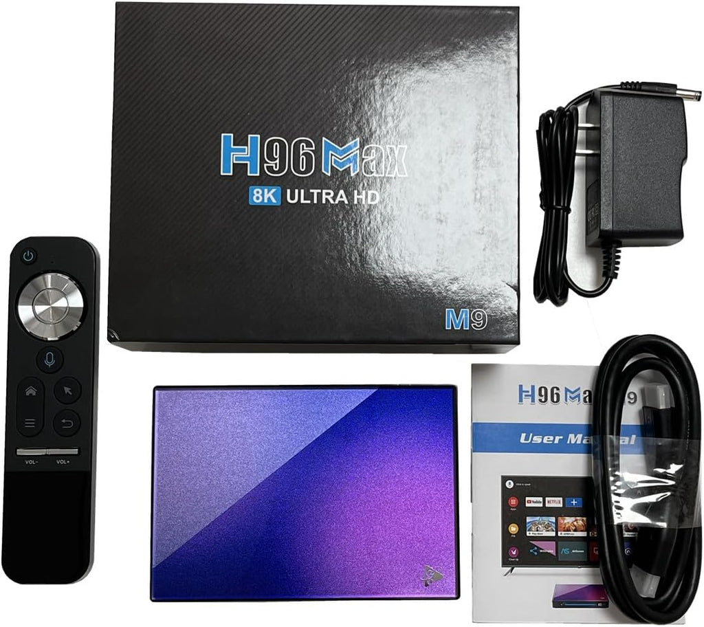 H96 Max M9 TV Box – Android 14