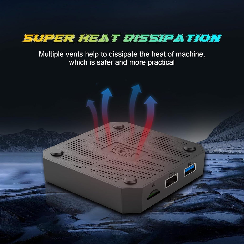 Dulmssxy Q1 Mini+ TV Box - Android 14