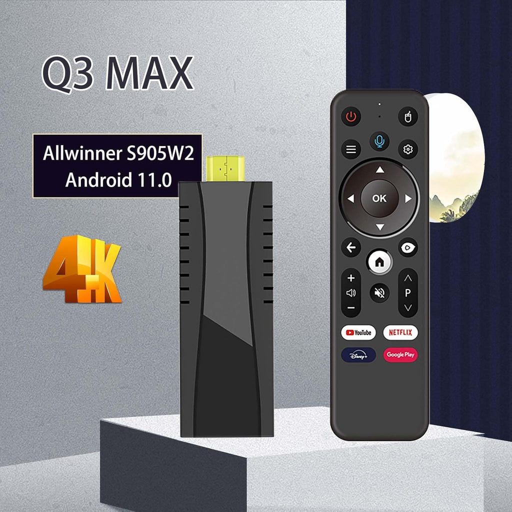 Boxput Q3 Max 4K TV Stick – Android 11
