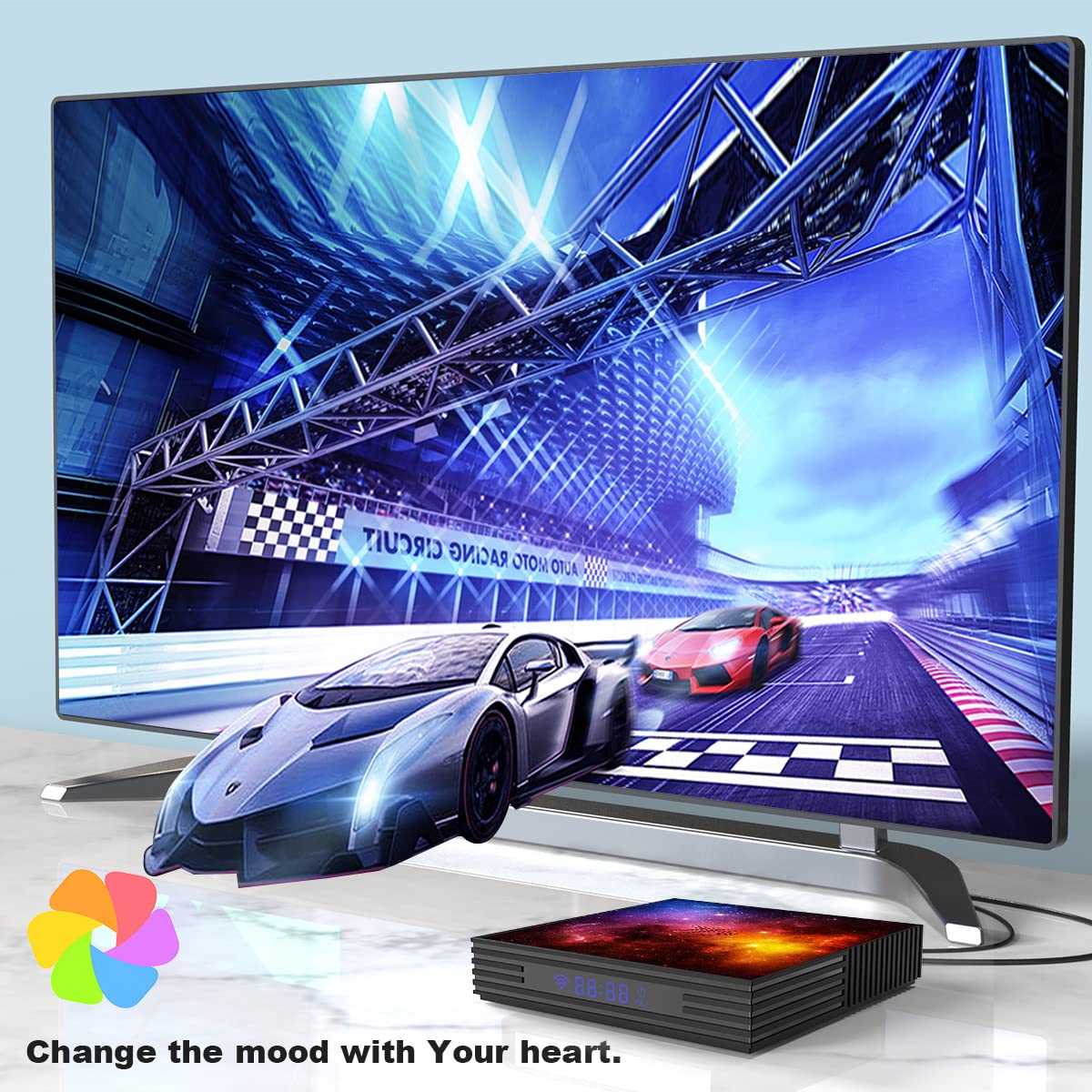 Pinstone W2 TV Box - Android 12