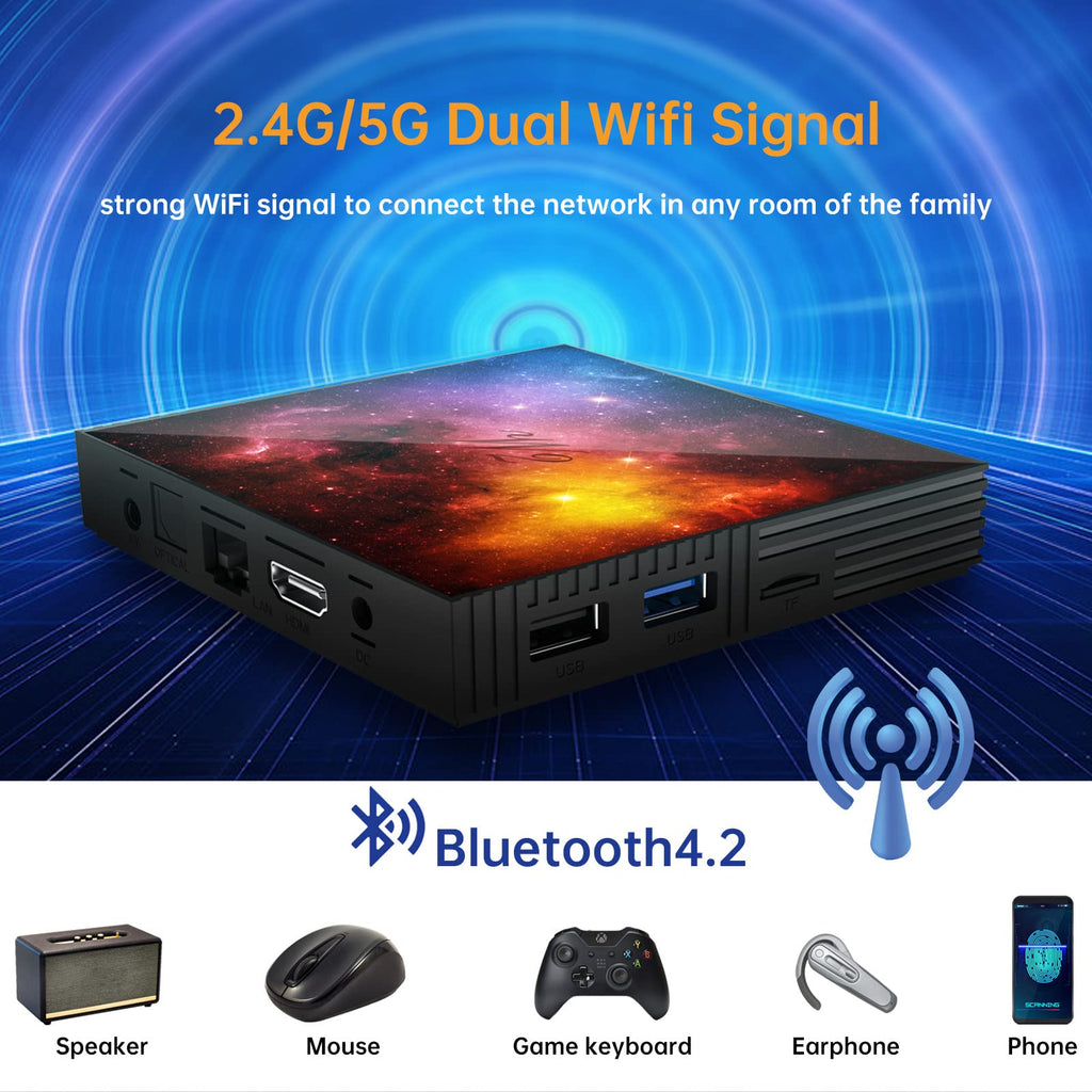 Pinstone W2 TV Box - Android 12