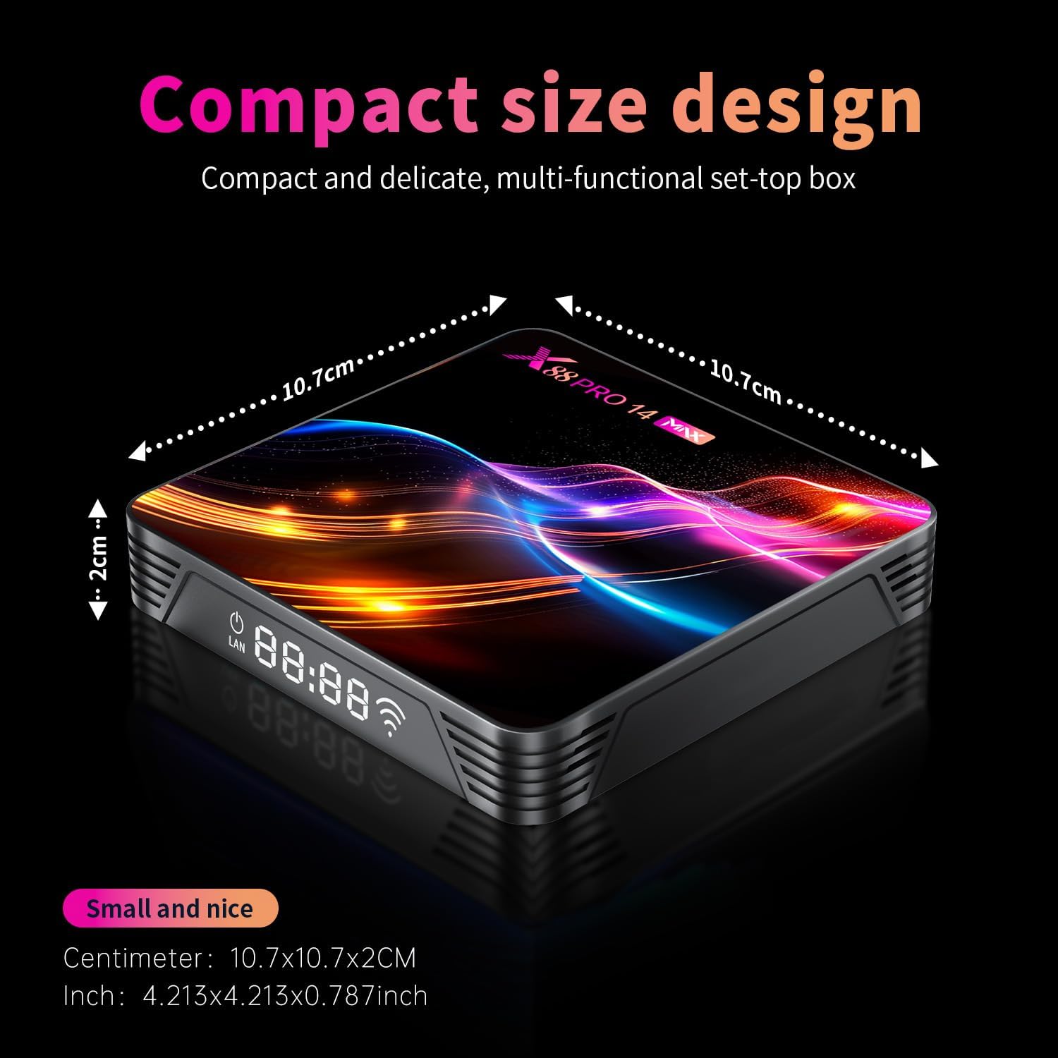 Ulmssxy X14 Max 8K TV Box – Android 14