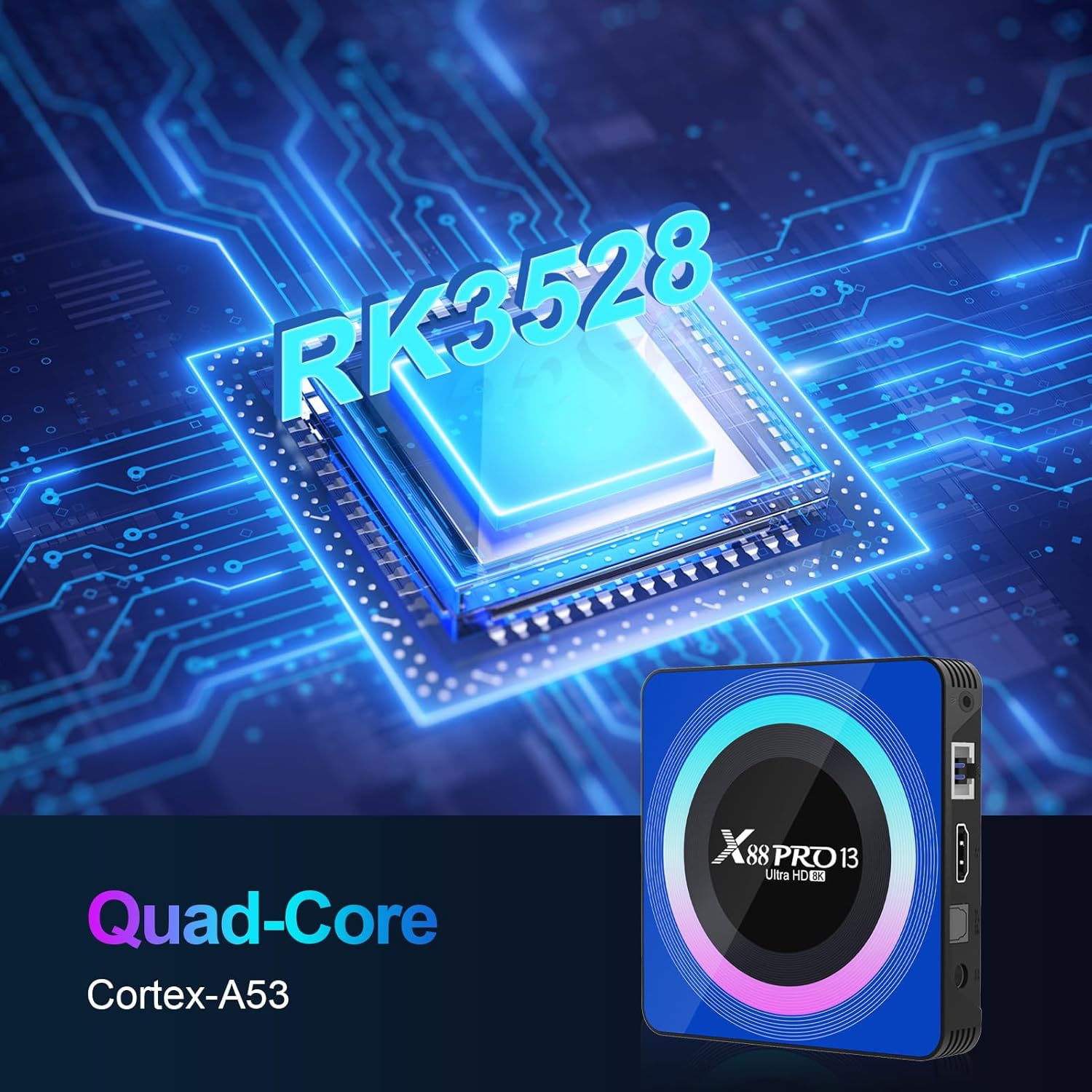 IdealRoyal X88 Pro TV Box – Android 13