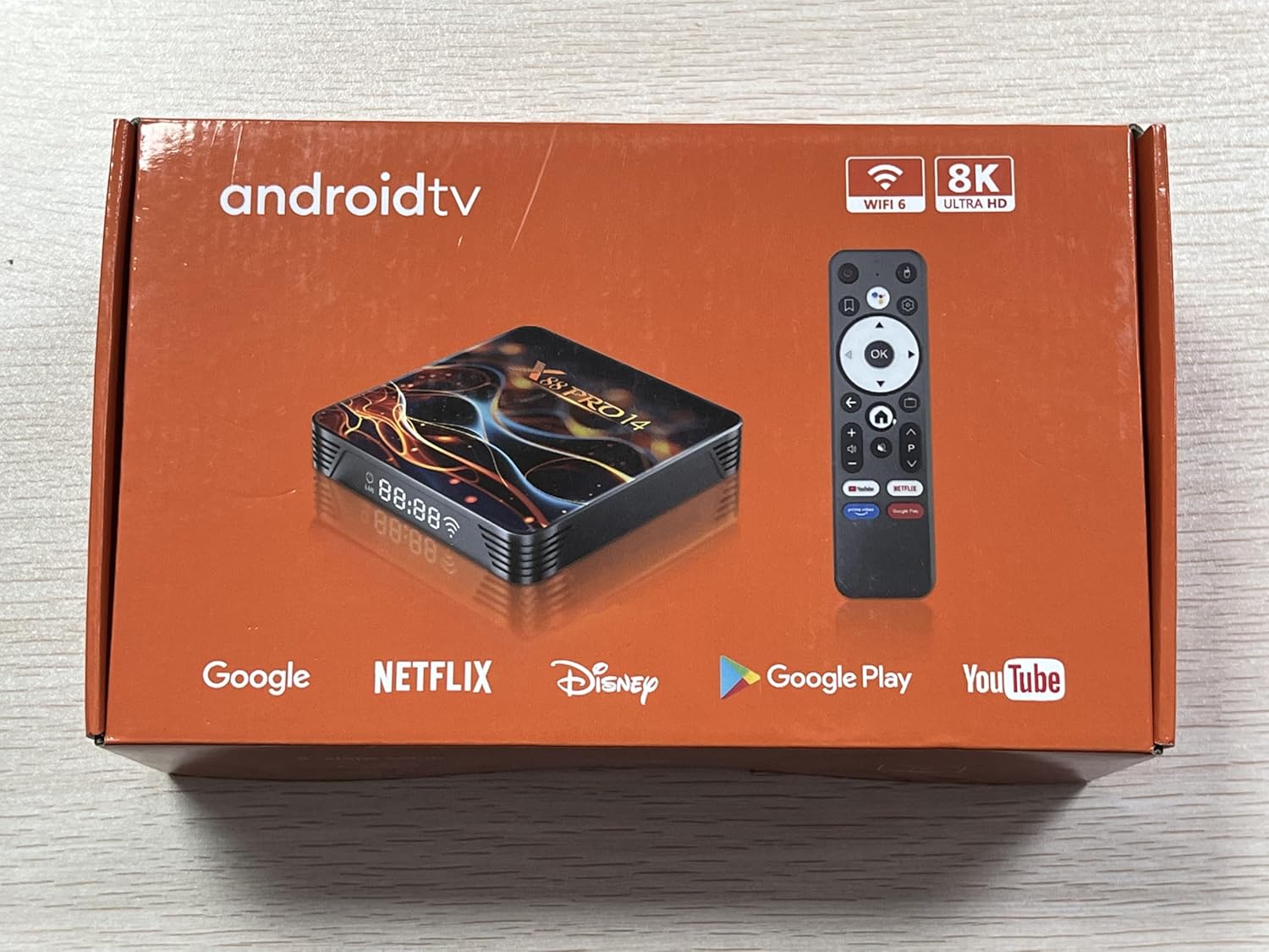 Easytone 8K TV Box 2025 –;Android 14